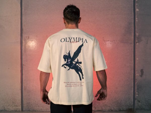 Camiseta Blanca Olympia Wear - Imagen 2