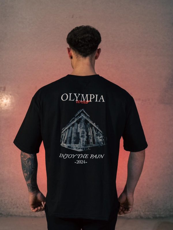 Camisa Negra Olympia Wear - Imagen 3